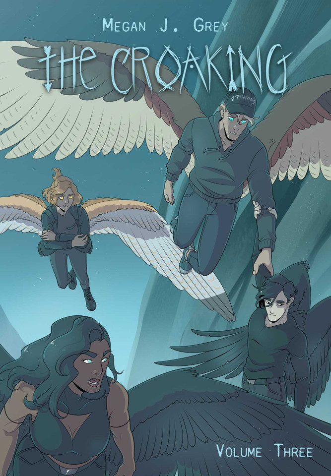 The Croaking Volume 3 book cover by Megan Grey