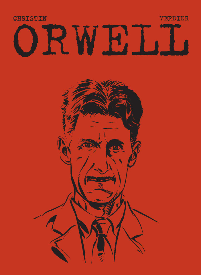 Orwell book cover by Pierre Christin