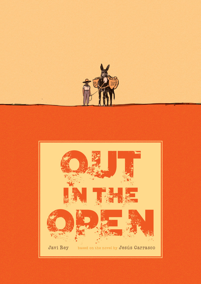 Out in the Open book cover by Jesús Carrasco