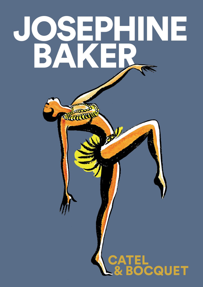Josephine Baker book cover by Jose-Luis Bocquet
