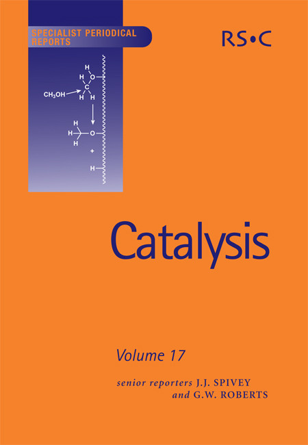 Catalysis: Volume 17 book cover by 