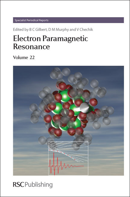 Electron Paramagnetic Resonance: Volume 22 book cover by 