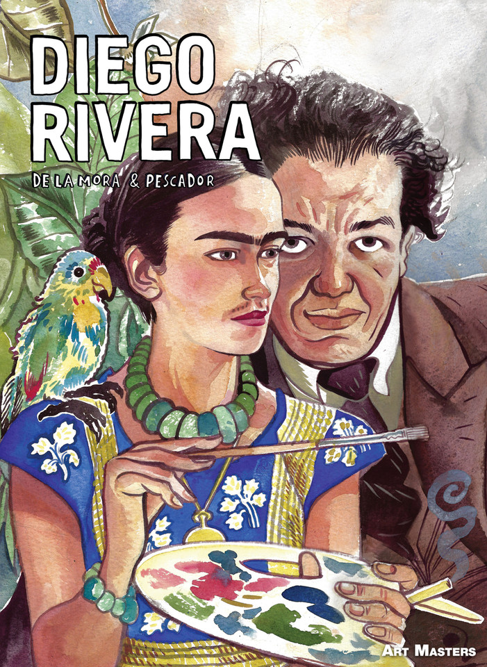 Diego Rivera book cover by Francisco de la Mora