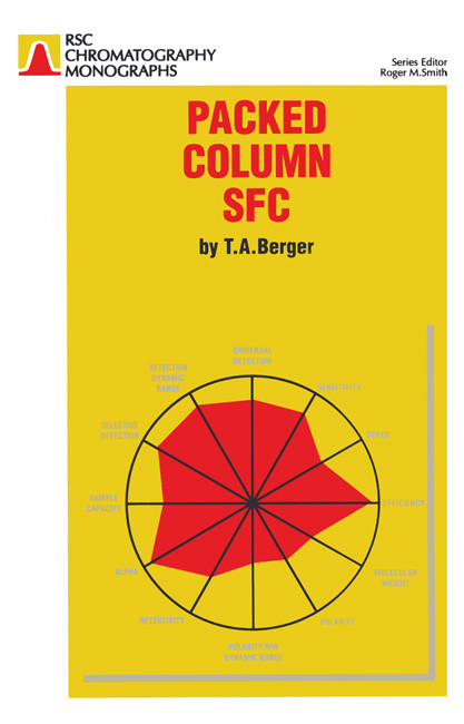 Packed Column SFC book cover by T A Berger
