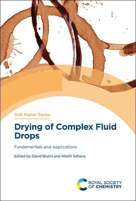 Drying of Complex Fluid Drops: Fundamentals and Applications book cover by 