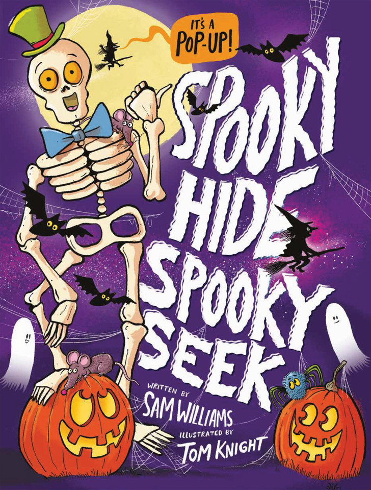 Spooky Hide, Spooky Seek book cover by Sam Williams