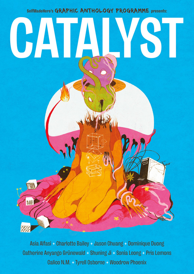 Catalyst: A Graphic Novel Anthology book cover by 