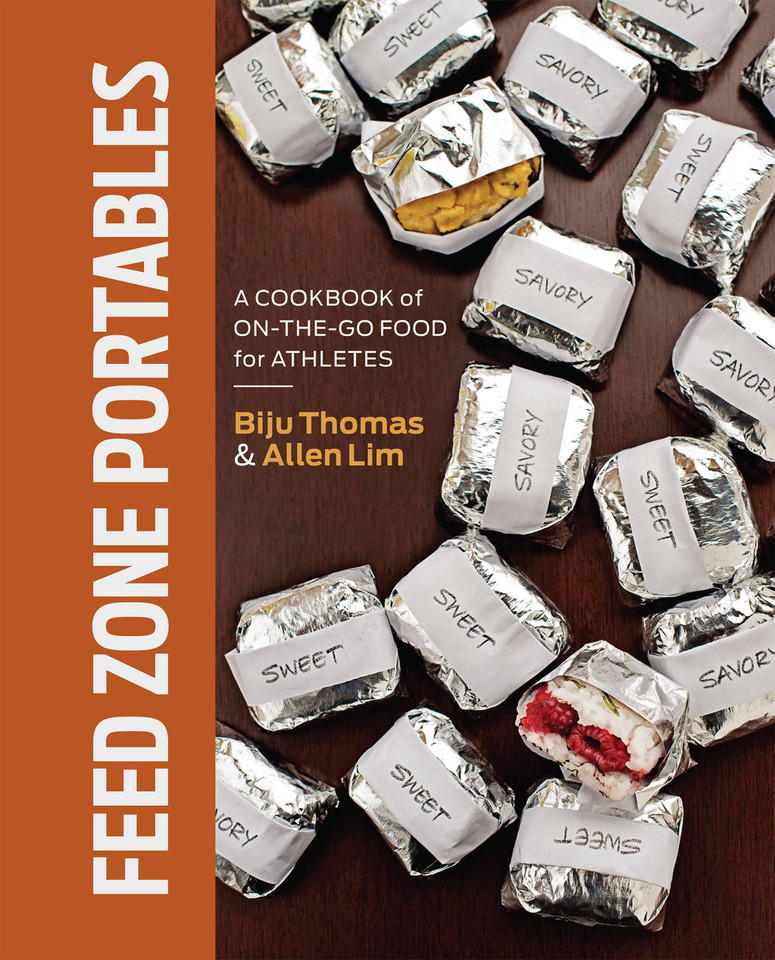 Feed Zone Portables: A Cookbook of On-the-Go Food for Athletes (The Feed Zone Series) book cover by Biju Thomas, Allen Lim