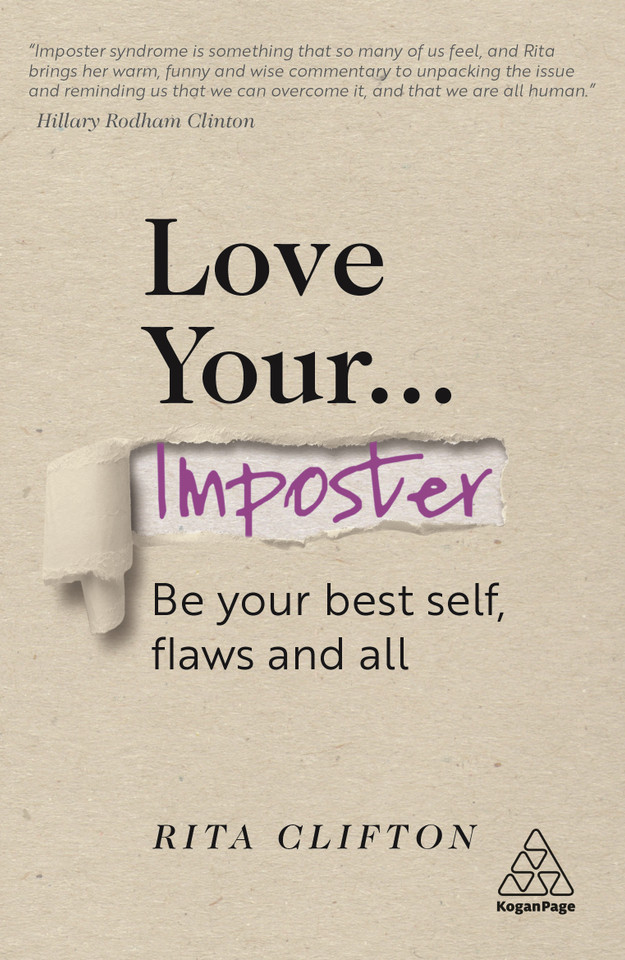 Love Your Imposter: Be Your Best Self, Flaws and All book cover by Rita Clifton