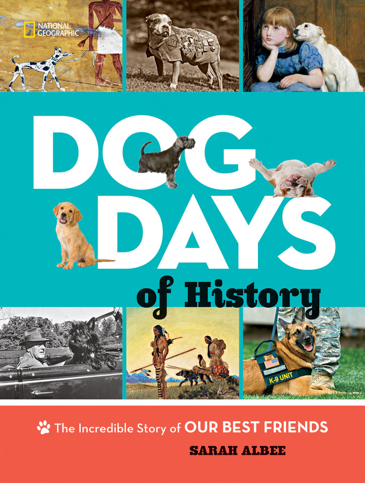 Dog Days of History: The Incredible Story of Our Best Friends book cover by Sarah Albee