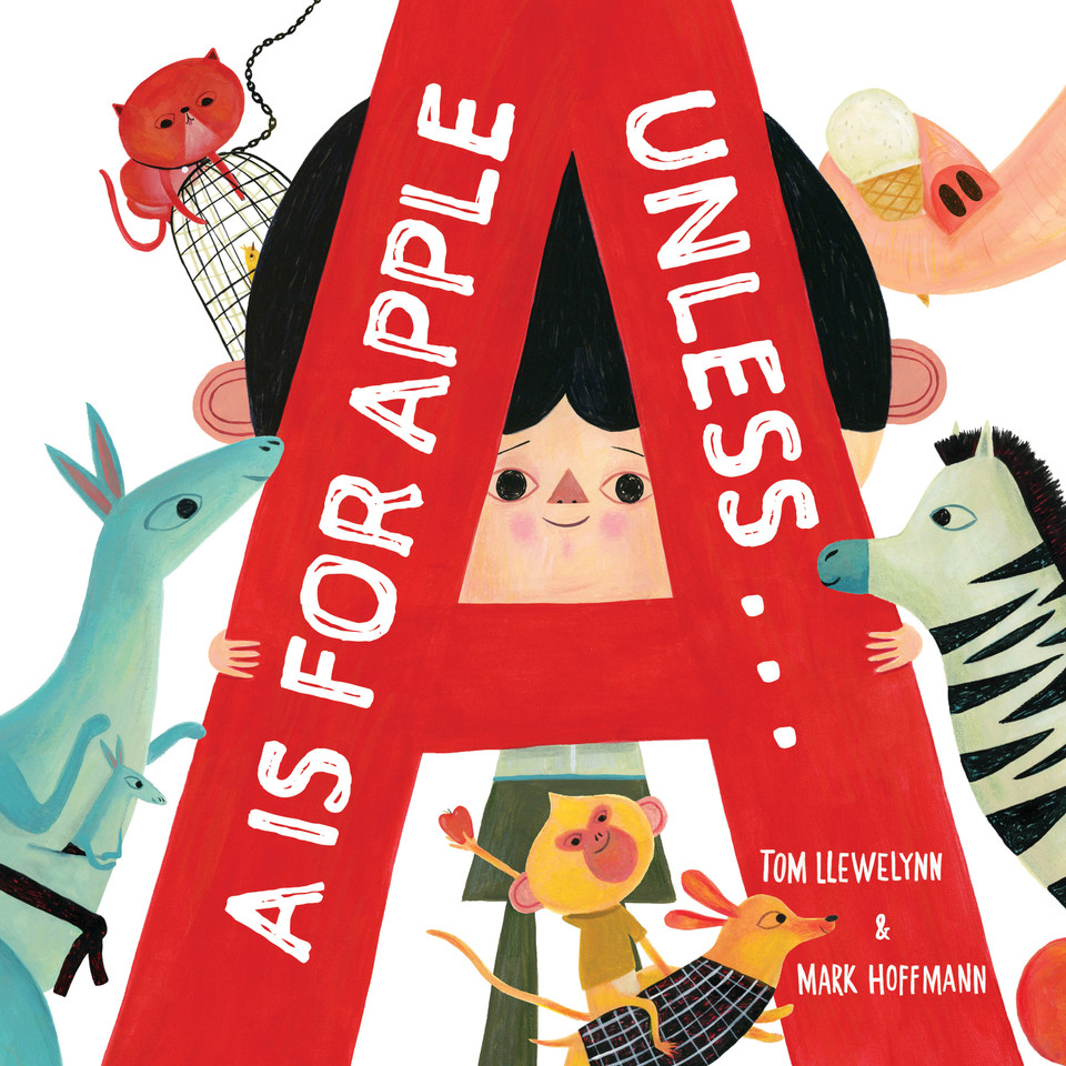 A is for Apple, Unless . . . book cover by Tom Llewellyn