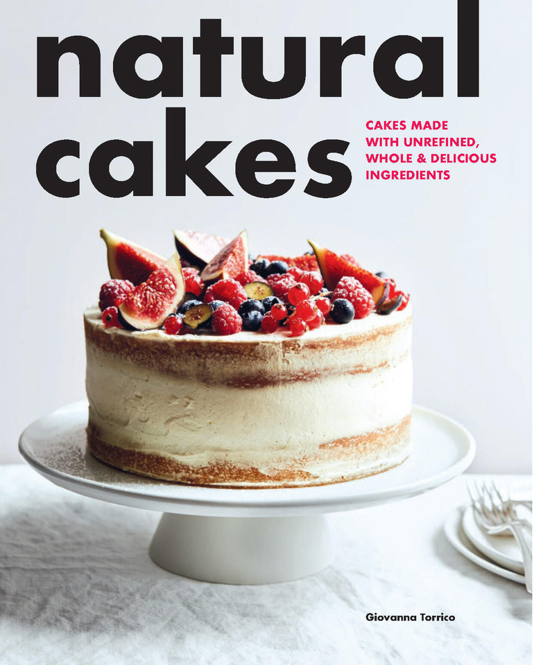 Natural Cakes book cover by Giovanna Torrico