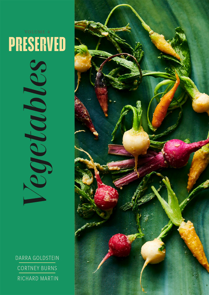 Preserved: Vegetables: 25 Recipes book cover by Cortney Burns, Richard Martin, Darra Goldstein