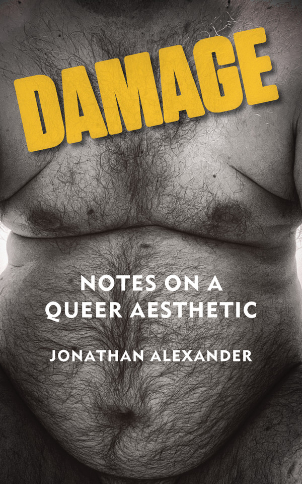Damage: Notes on a Queer Aesthetic book cover by Jonathan Alexander