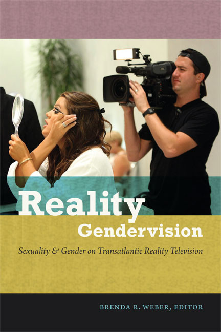 Reality Gendervision: Sexuality and Gender on Transatlantic Reality Television book cover by 