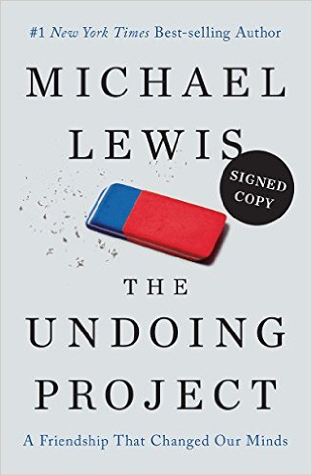 The Undoing Project: A Friendship That Changed Our Minds (Signed Edition) Cover