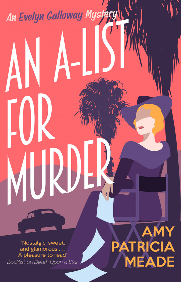 An A-List for Murder book cover by Amy Patricia Meade