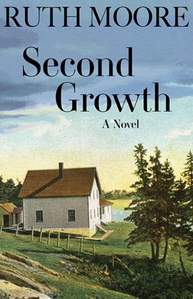 Second Growth book cover by Ruth Moore