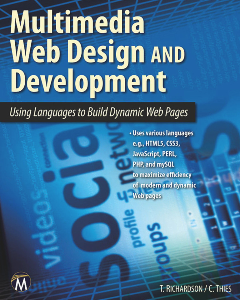 Multimedia Web Design and Development: Using Languages to Build Dynamic Web Pages [9781936420384]