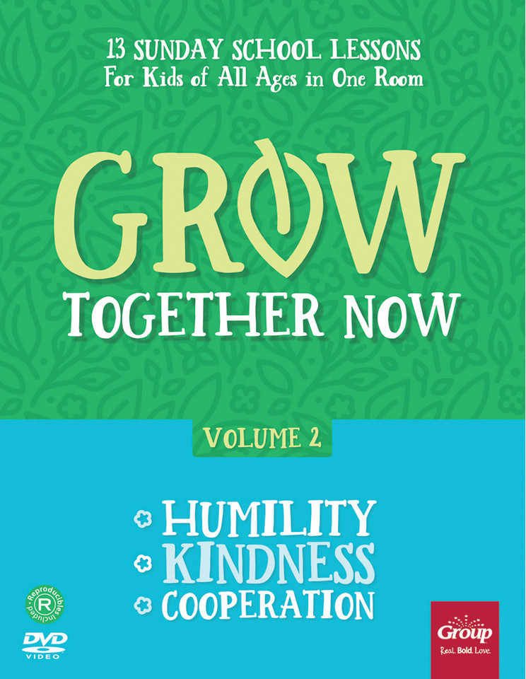 Grow Together Now Volume 2: Humility, Kindness, Cooperation (Grow Together Now) book cover by Group Children's Ministry Resources