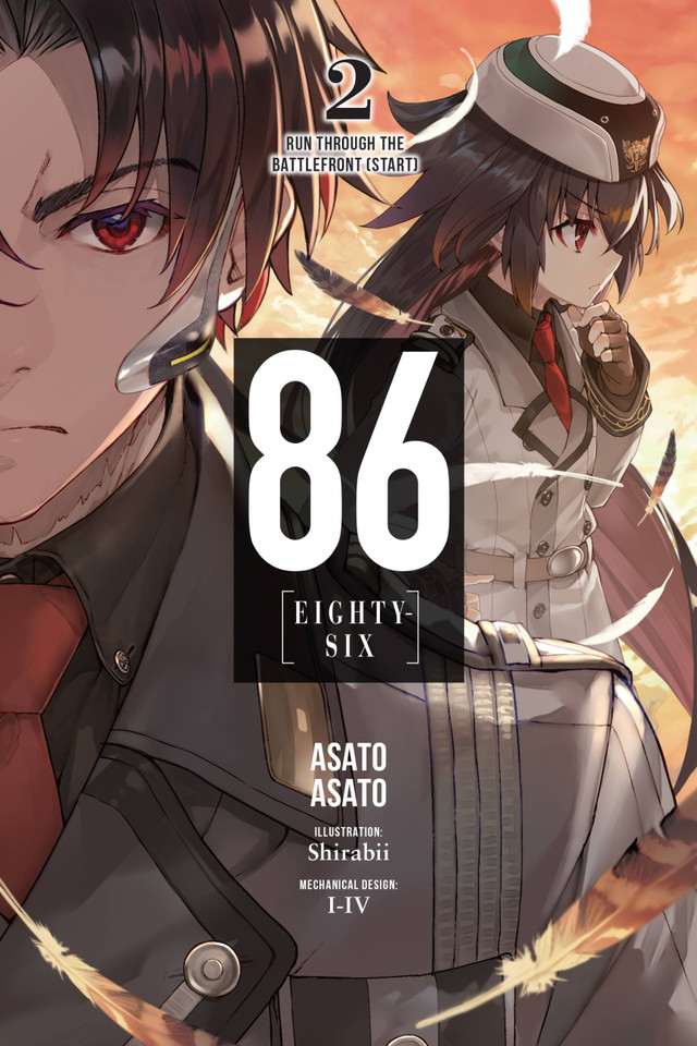 86--EIGHTY-SIX, Vol. 2 (light novel): Run Through the Battlefront (Start) (86--EIGHTY-SIX (light novel) #2) book cover by Asato Asato