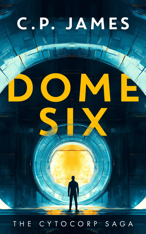Dome Six: A Dystopian Adventure book cover by C.P. James