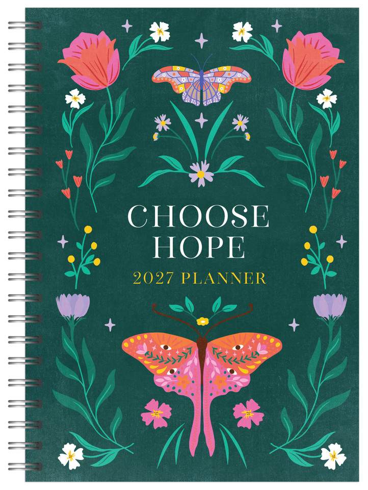 2027 Planner Choose Hope book cover by Compiled by Barbour Staff