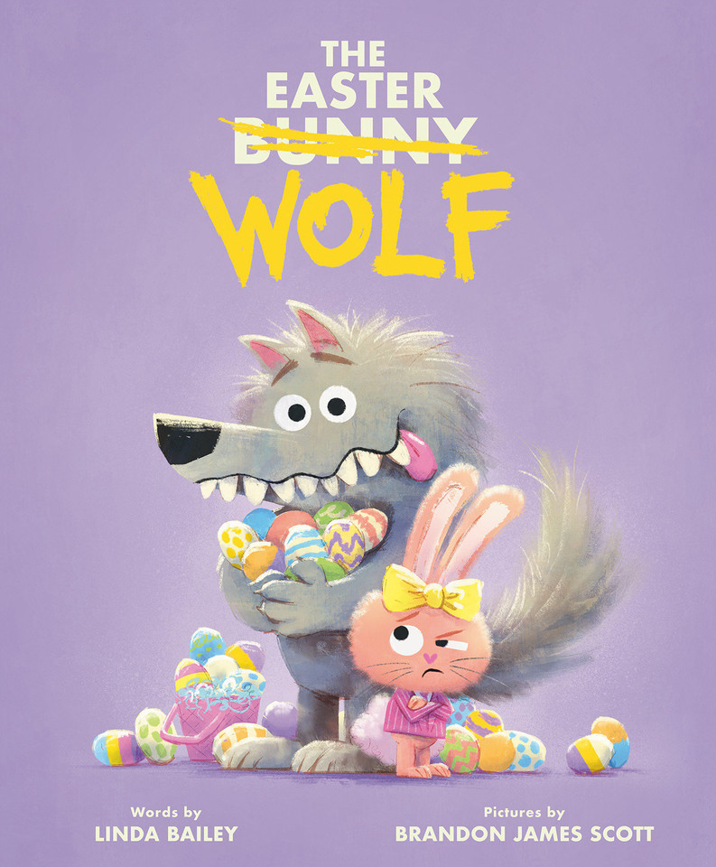 The Easter Wolf book cover by Linda Bailey