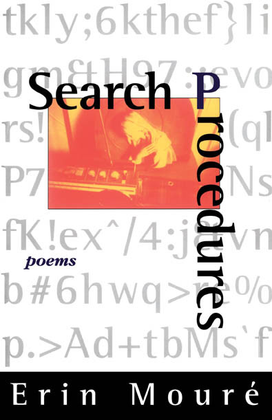 Search Procedures book cover by Erín Moure
