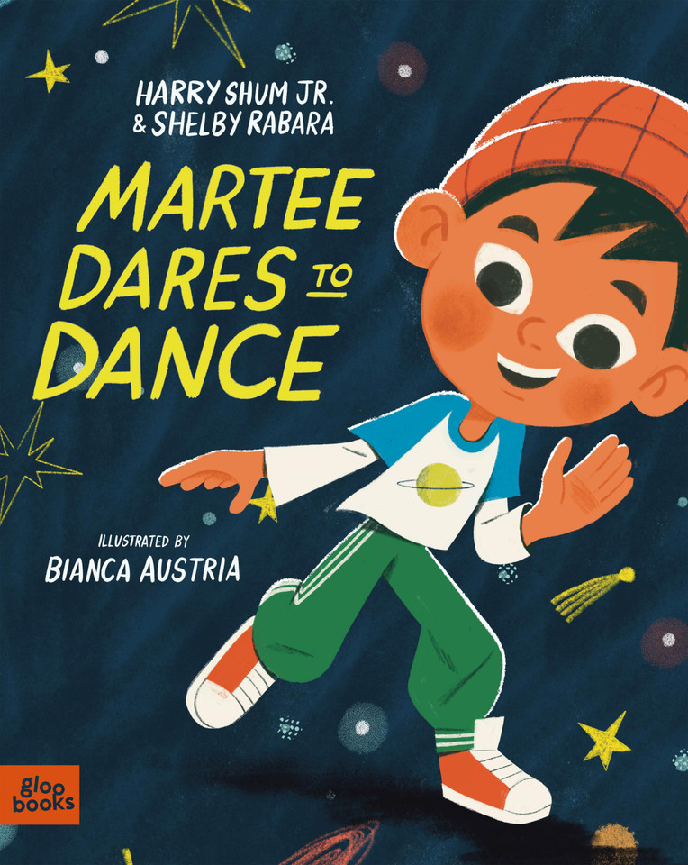 Martee Dares to Dance book cover by Shelby Rabara, Harry Shum Jr