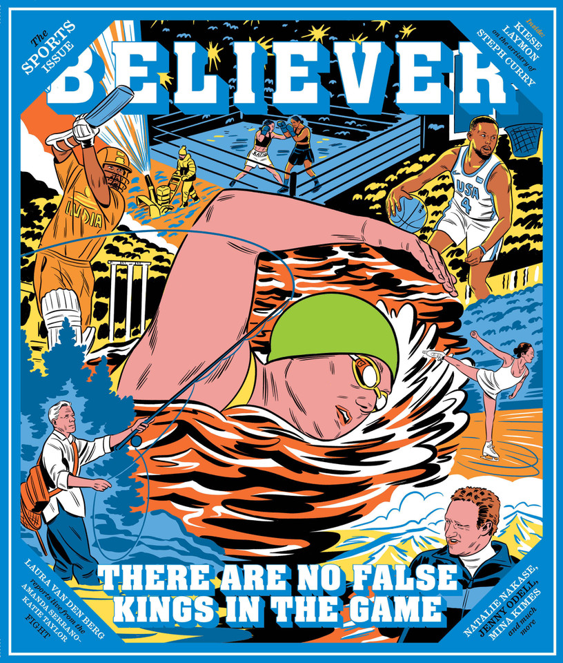 The Believer Issue 152: The Sports Issue, Winter 25/26 book cover by Vendela Vida, Heidi Julavits, Ed Park