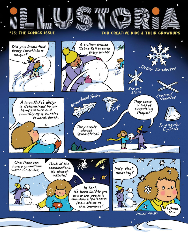 Illustoria: Comics: Issue #25: Stories, Comics, DIY, For Creative Kids and Their Grownups book cover by Joanne Chan