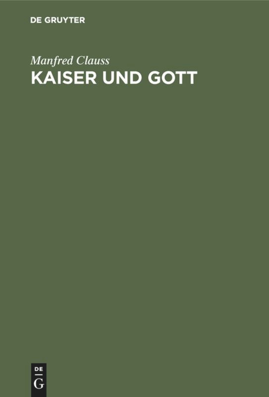 Kaiser und Gott: Herrscherkult im römischen Reich book cover by Manfred Clauss