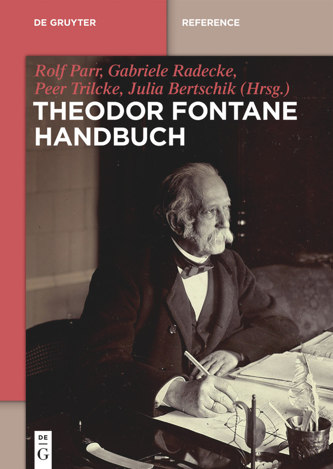 Theodor Fontane Handbuch (De Gruyter Reference) book cover by 