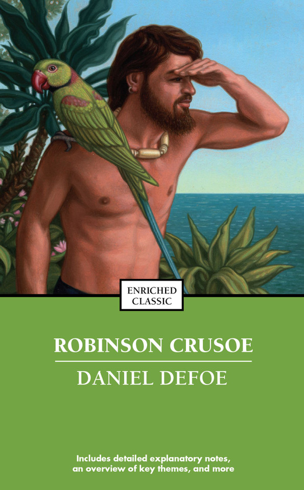 Robinson Crusoe (Enriched Classics) book cover by Daniel Defoe