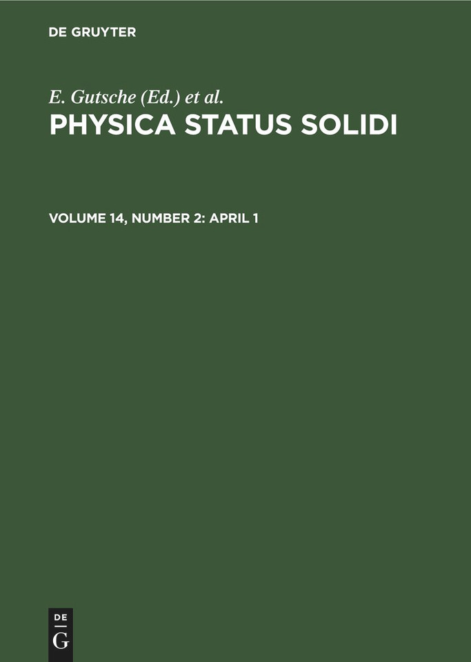 April 1 book cover by 