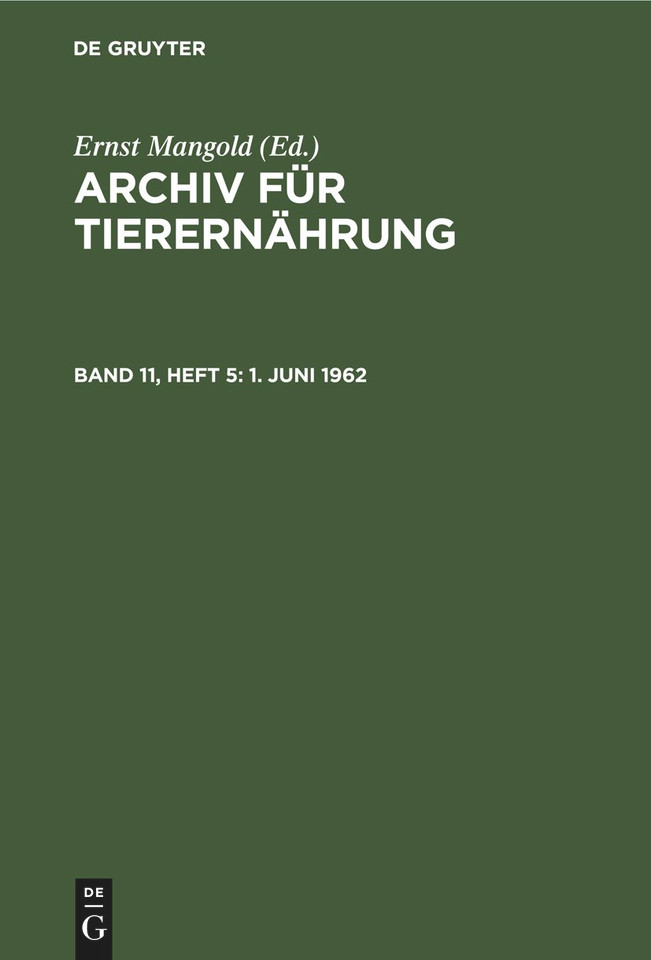 1. Juni 1962 book cover by 