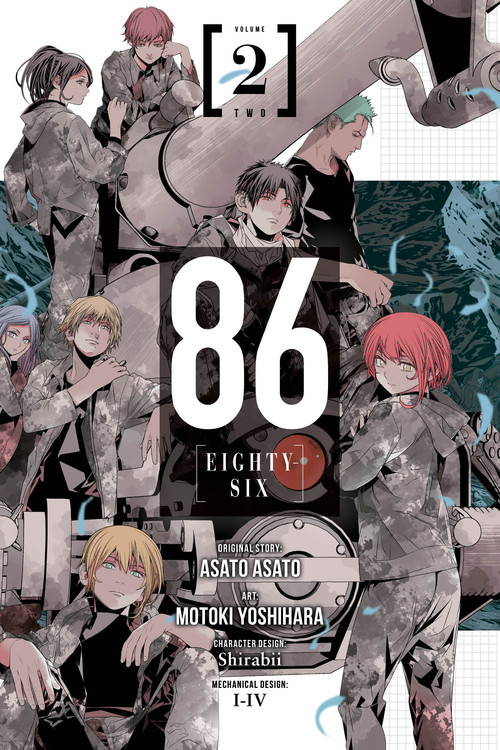 86--EIGHTY-SIX, Vol. 2 (manga) (86--EIGHTY-SIX (manga) #2) book cover by Asato Asato