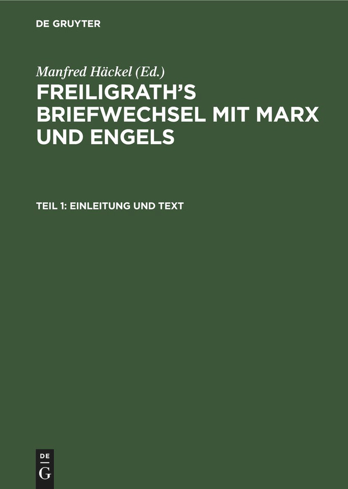 Einleitung und Text book cover by 