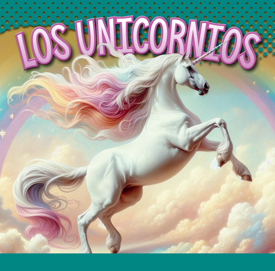 Los unicornios book cover by Gail Terp