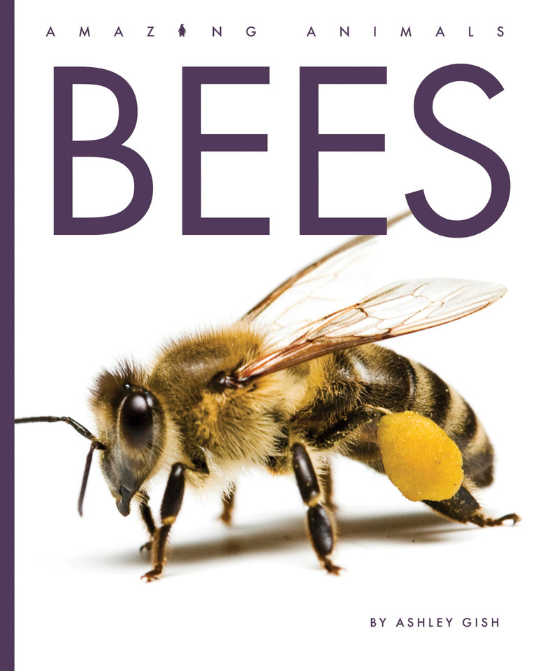Bees (Amazing Animals) book cover by Ashley Gish