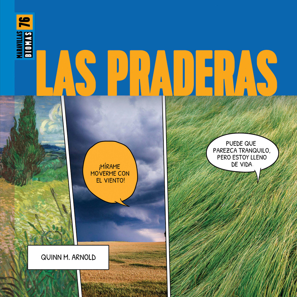 Las praderas book cover by Quinn M. Arnold