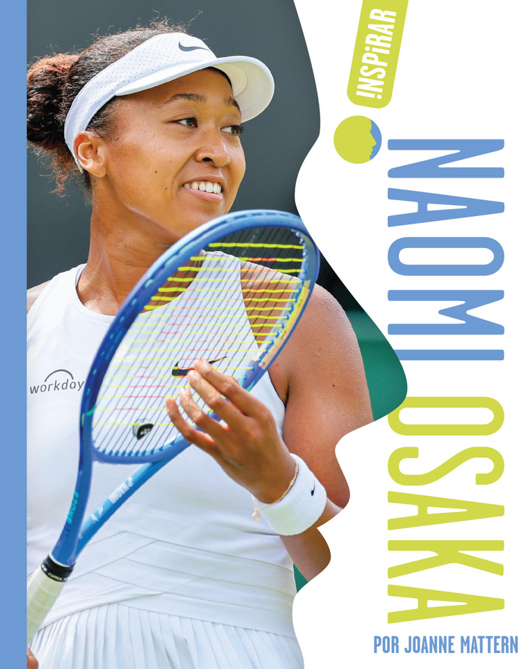 Naomi Osaka book cover by Joanne Mattern