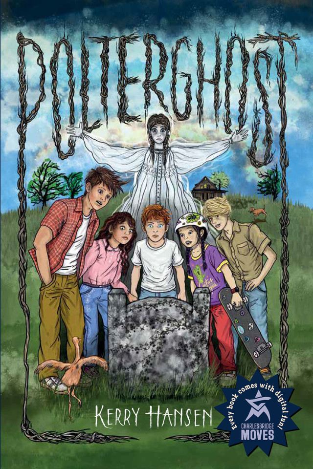 Polterghost book cover by Kerry Hansen