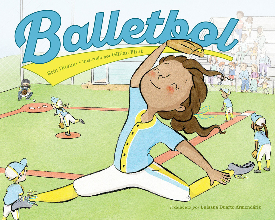 Balletbol book cover by Erin Dionne
