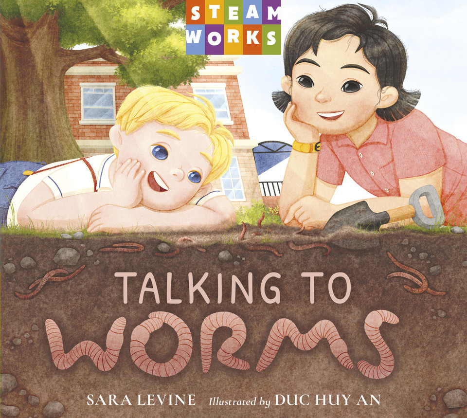 Talking to Worms (Steamworks) book cover by Sara Levine