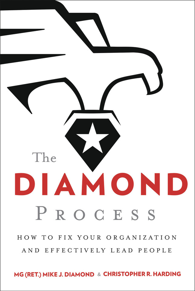 The Diamond Process: How to Fix Your Organization and Effectively Lead People book cover by MG (Ret.) Mike J. Diamond