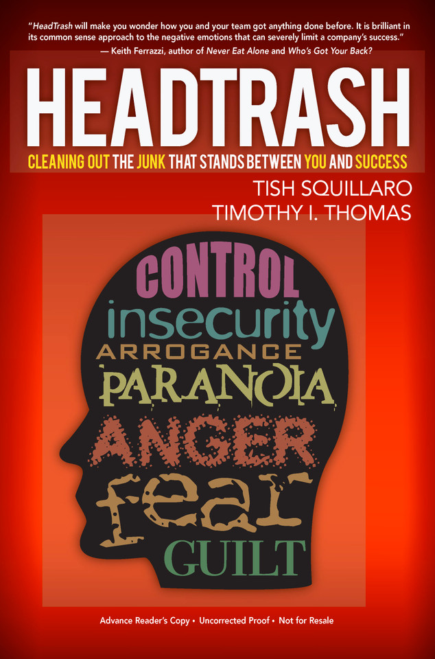 HeadTrash: Cleaning Out the Junk that Stands Between You and Success book cover by Tish Squillaro, Timothy I. Thomas