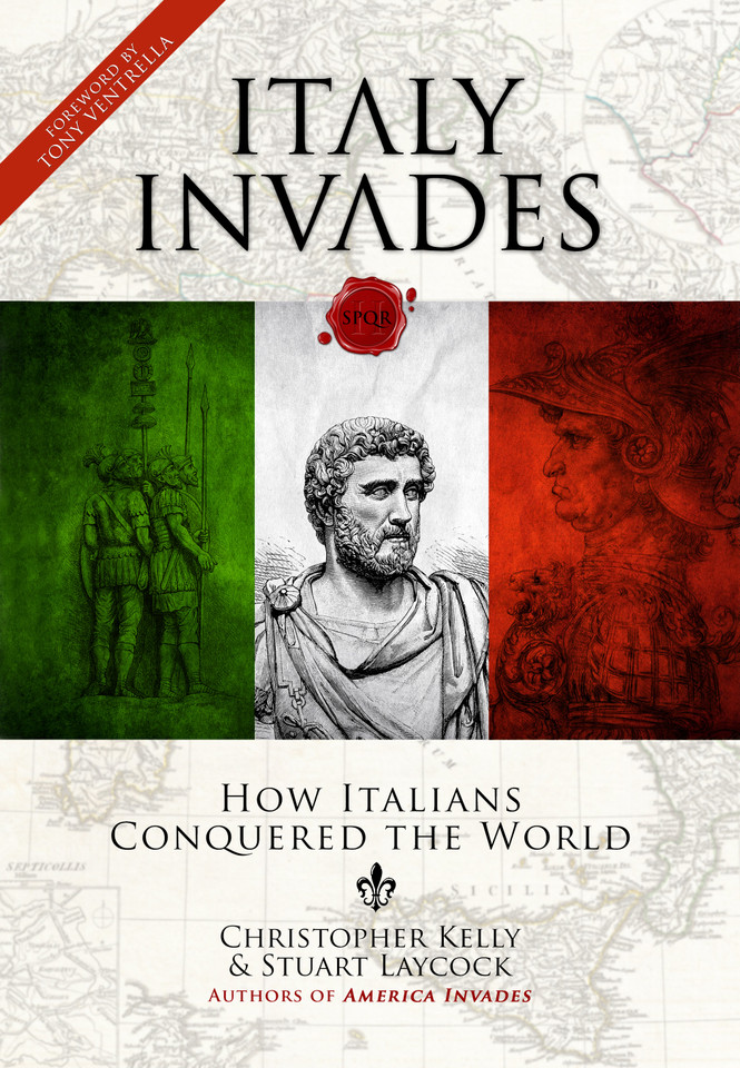 Italy Invades book cover by Christopher Kelly, Stuart Laycock