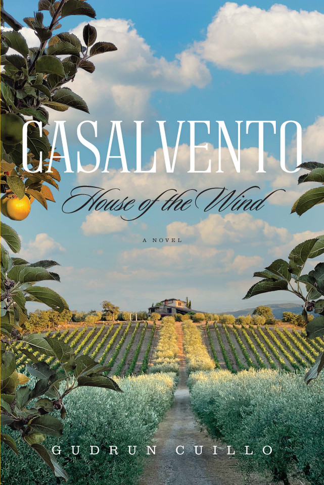 Casalvento: House of the Wind book cover by Gudrun Cuillo